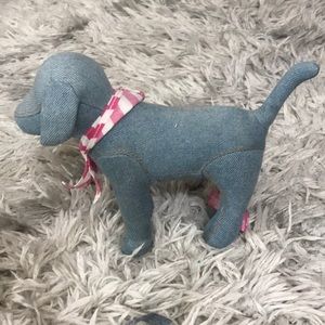 Victoria’s Secret PINK denim plush dog